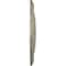 Ekena Millwork Luton Ceiling Medallion (Fits Canopies up to 1 1/8"), 15 3/4"OD x 5/8"P, Castle Stone Crackle CM16LUCSC - alternate 2